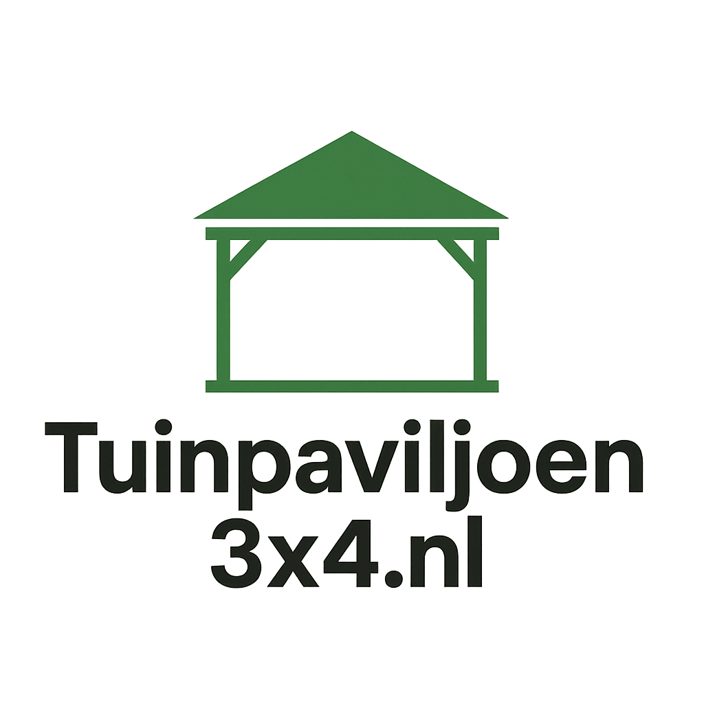 Tuinpaviljoen 3×4 meter